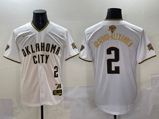 Shai Gilgeous-Alexander Oklahoma City Thunder White Jersey