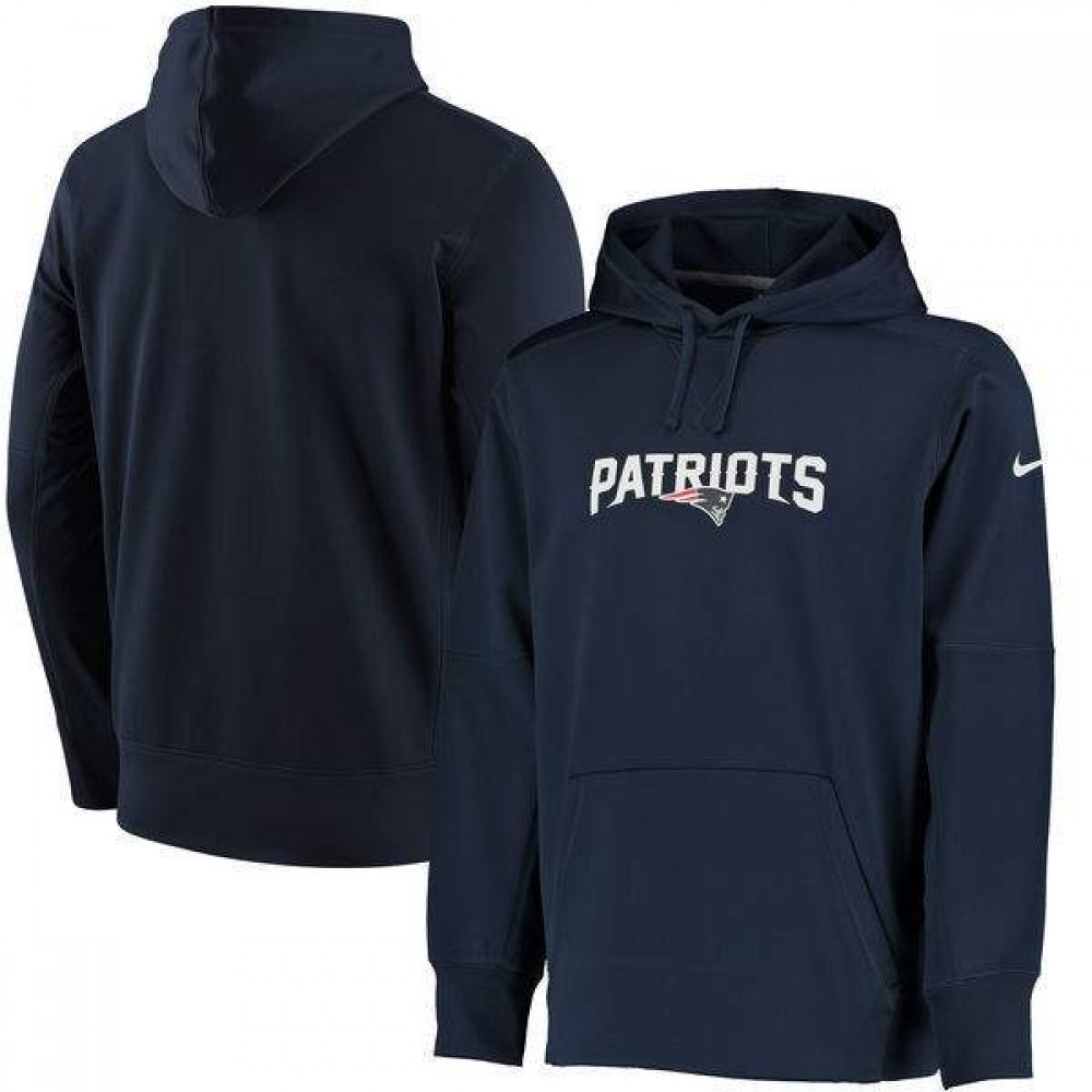 New England Patriots Club Therma NFL Pullover Hoodie