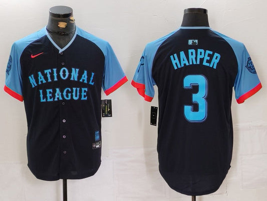 Bryce Harper National League Navy All-Star Jersey