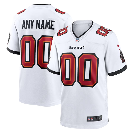 Tampa Bay Buccaneers White Custom Jersey