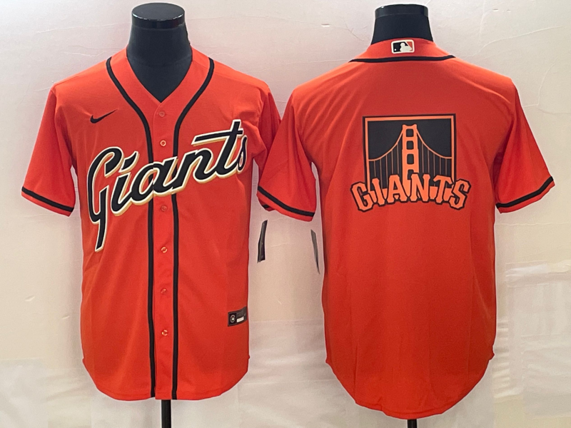 San Francisco Giants Orange Jersey