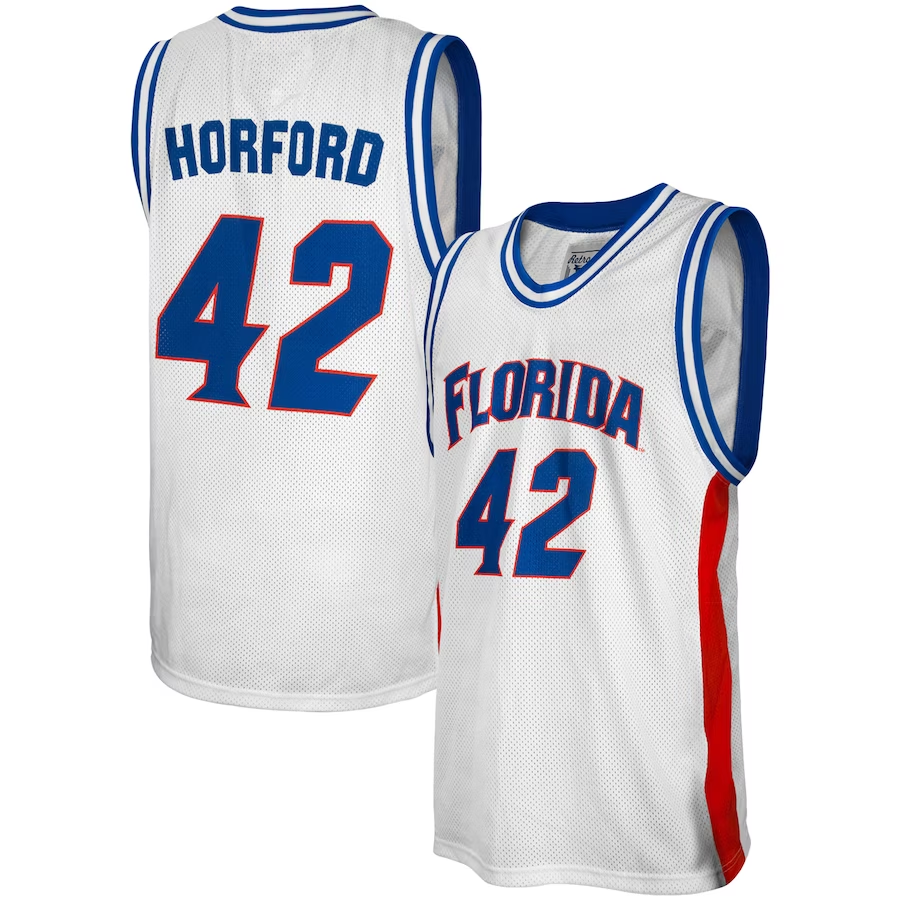 Florida Gators Al Horford #42 White Game Jersey