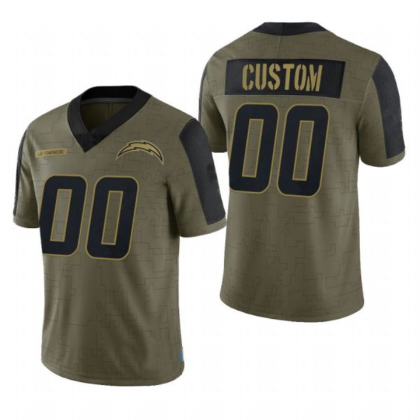 Los Angeles Chargers Olive Jersey