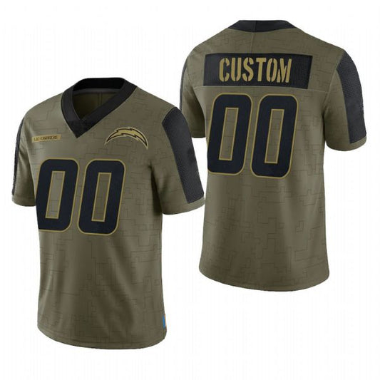Los Angeles Chargers Olive Jersey