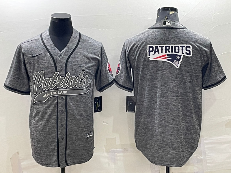 New England Patriots Gray Jersey