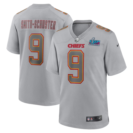 JuJu Smith-Schuster Kansas City Chiefs Gray Jersey